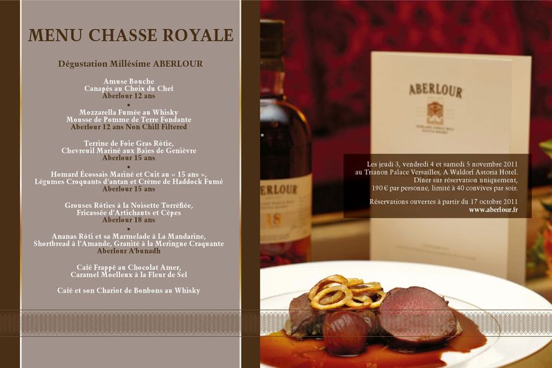 SOWINE_Menu_Aberlour_Hunting_Club